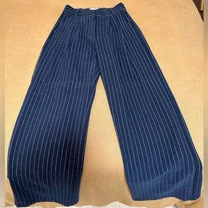 ABERCROMBIE TAILORED WIDE LEG TROUSERS